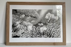 poisson-clown-location-exposition-dans-locean-cherche-et-trouve-pour-mediatheque-exposition-d-apres-le-livre-de-philippe-jalbert