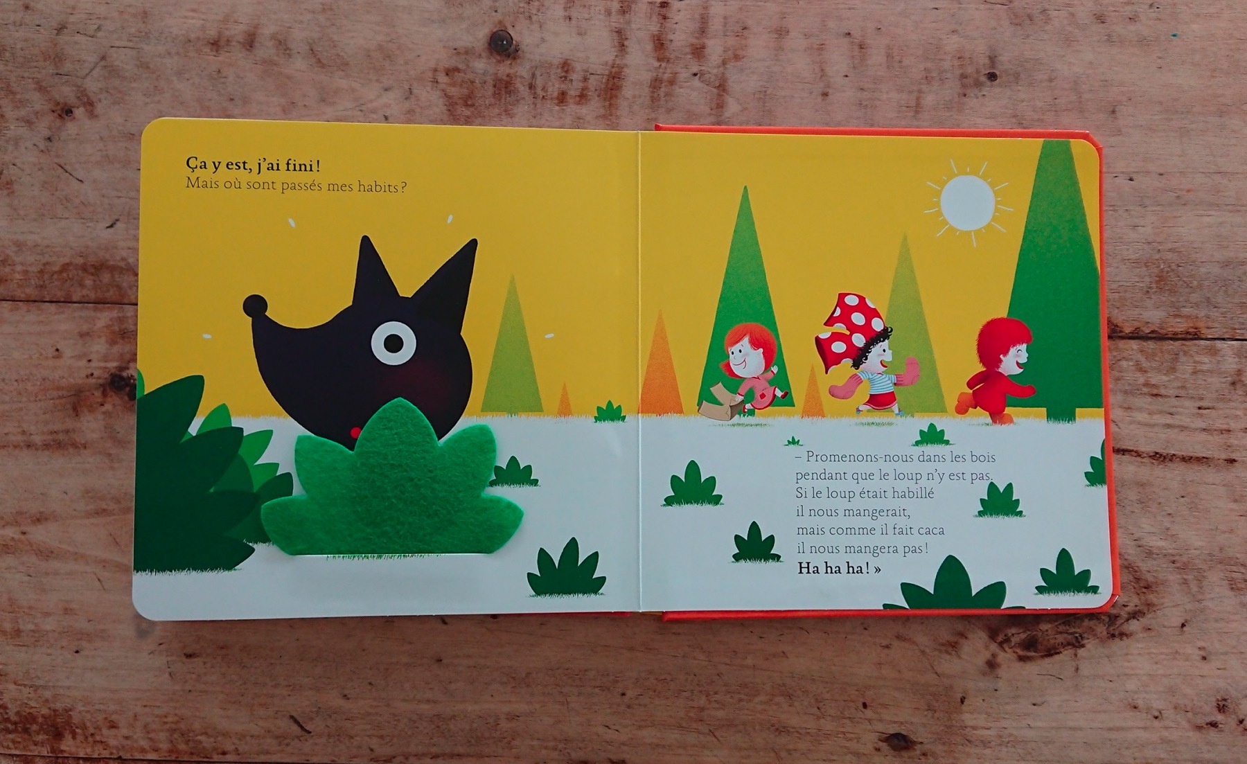 promenons nous dans les bois livre pour bébé et maternelles Illustrateur  jeunesse – Philippe Jalbert – Auteur illustrateur pour enfant