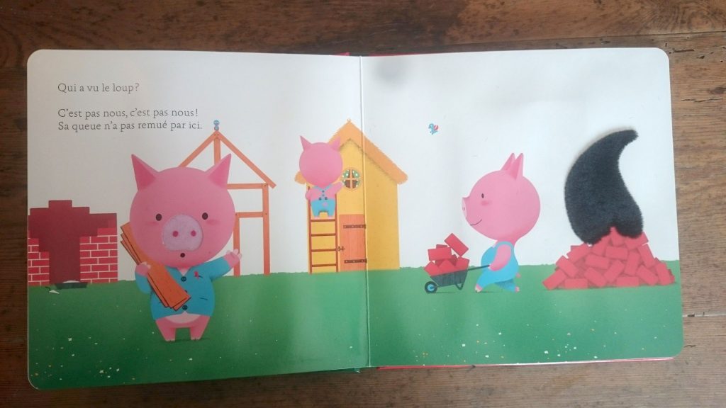 SI LE LOUP N'Y ÉTAIT PAS le livre les trois petits cochons