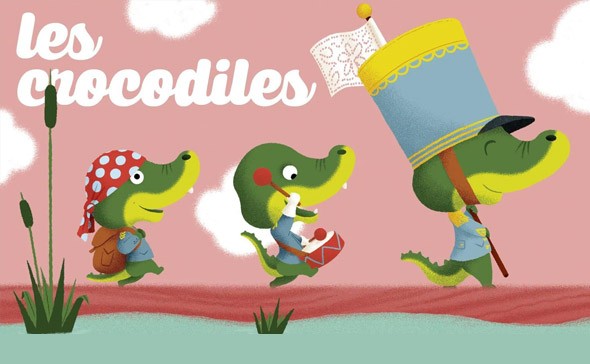 livre comptine pour bébé les crocodiles comptine