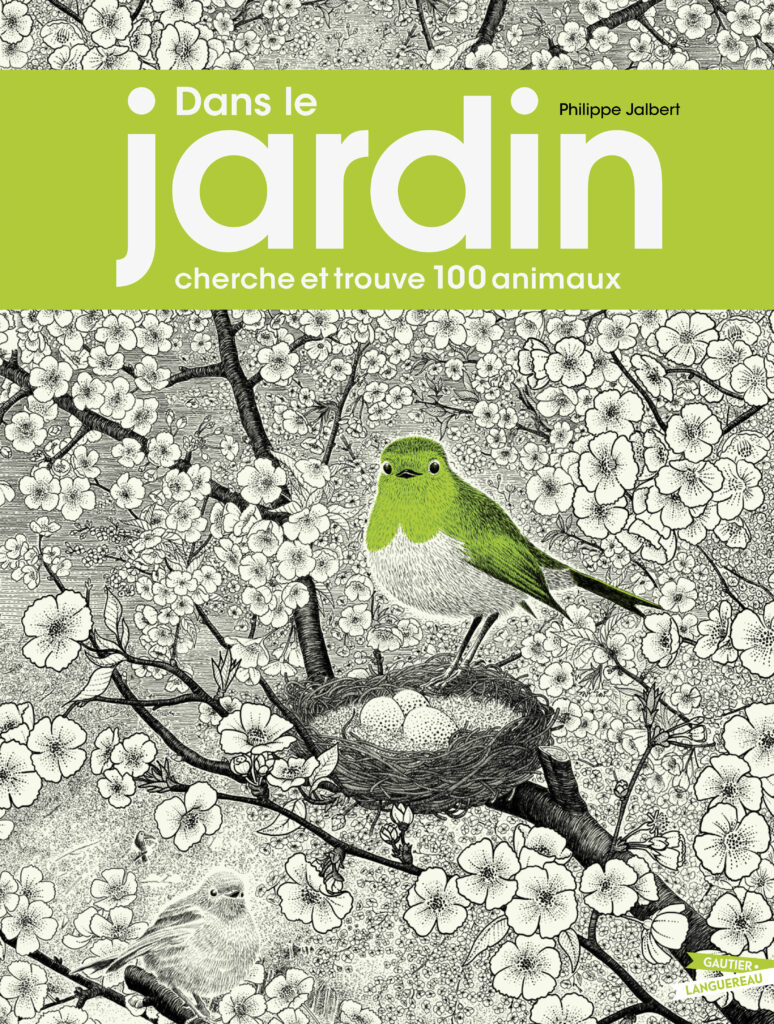 cherche et trouve les animaux dans le jardin. Un livre documentaire pour apprendre en s'amusant avec les enfants